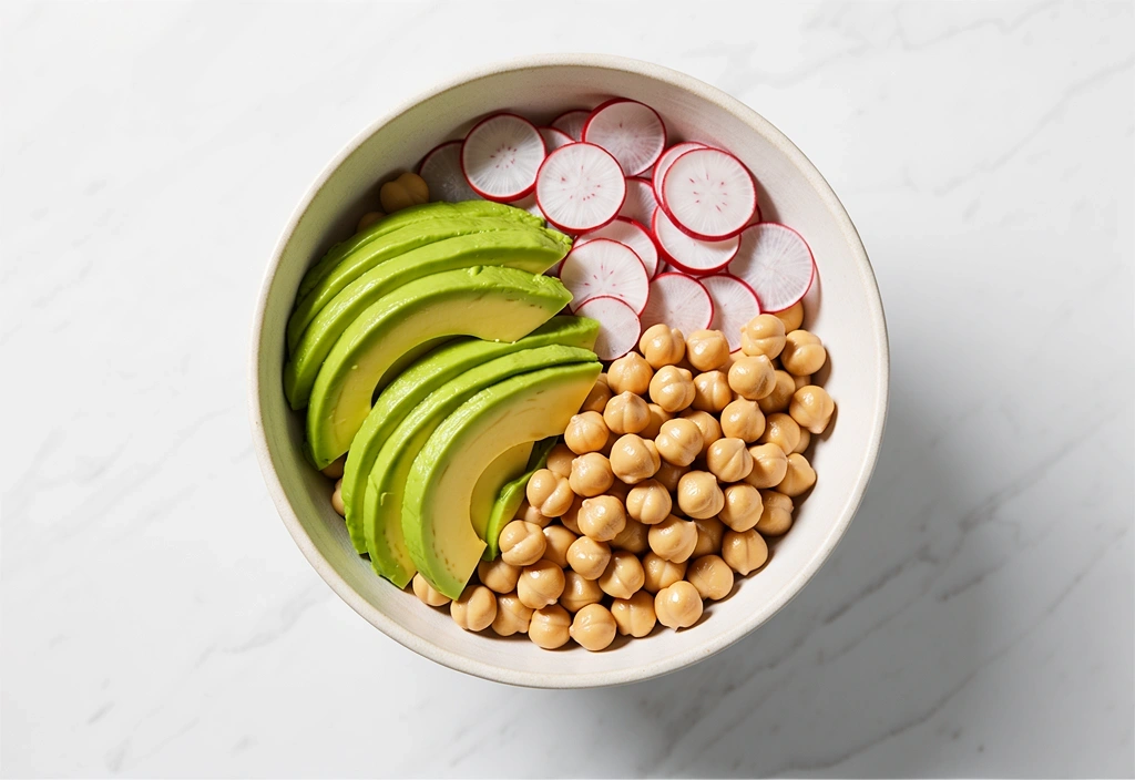 Frische gesunde Mahlzeit